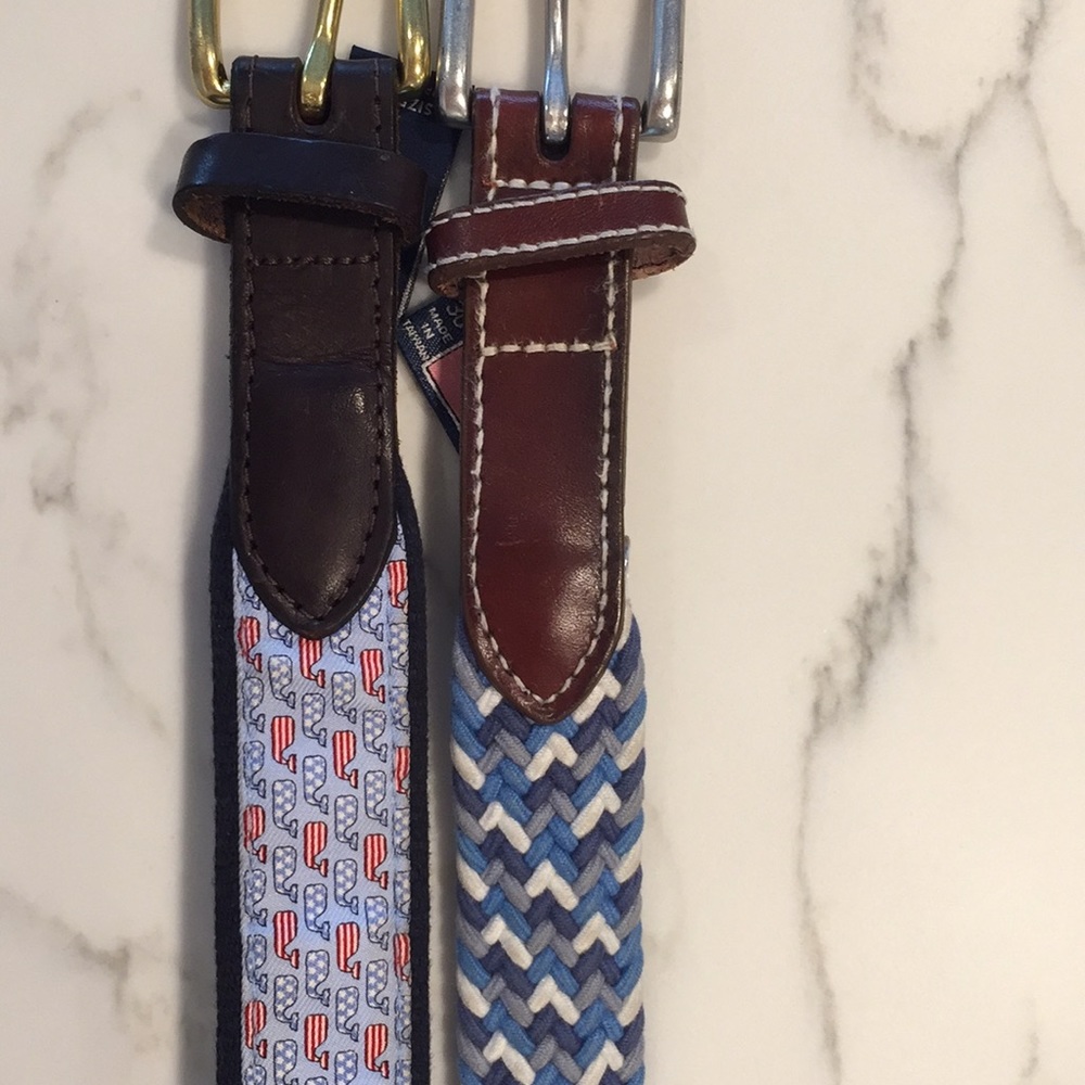 Boys: Vineyard vine belts